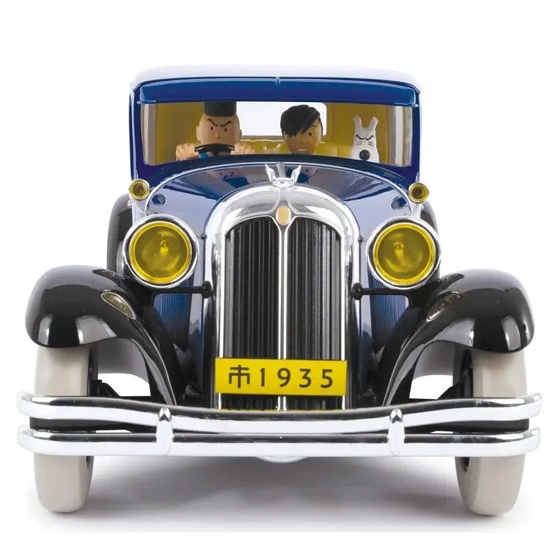 VÉHICULE TINTIN : LE LOTUS BLEU - CHRYSLER DE NANKING 1/12 - La Case Au Tresor