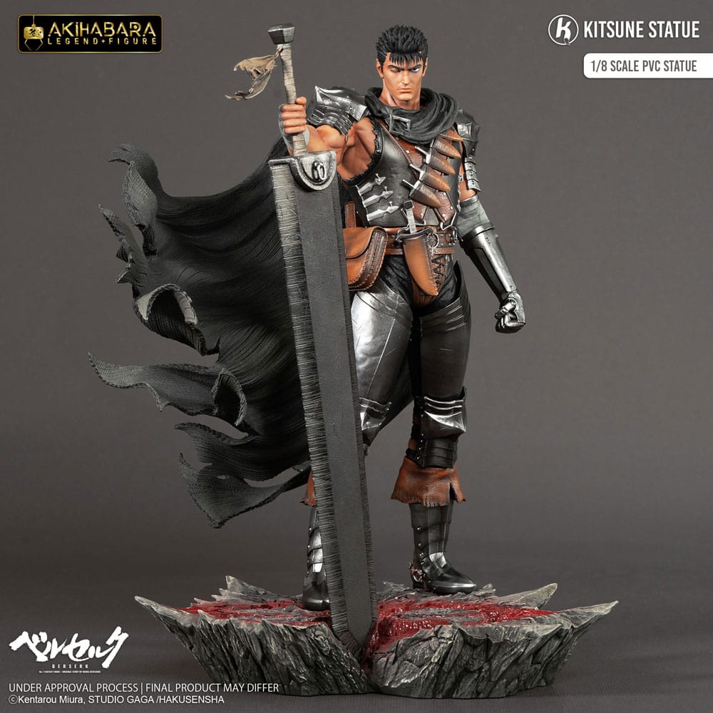 Guts Berserk statuette PVC 1/8 Akihabara Legend Figure par Kitsune Statue