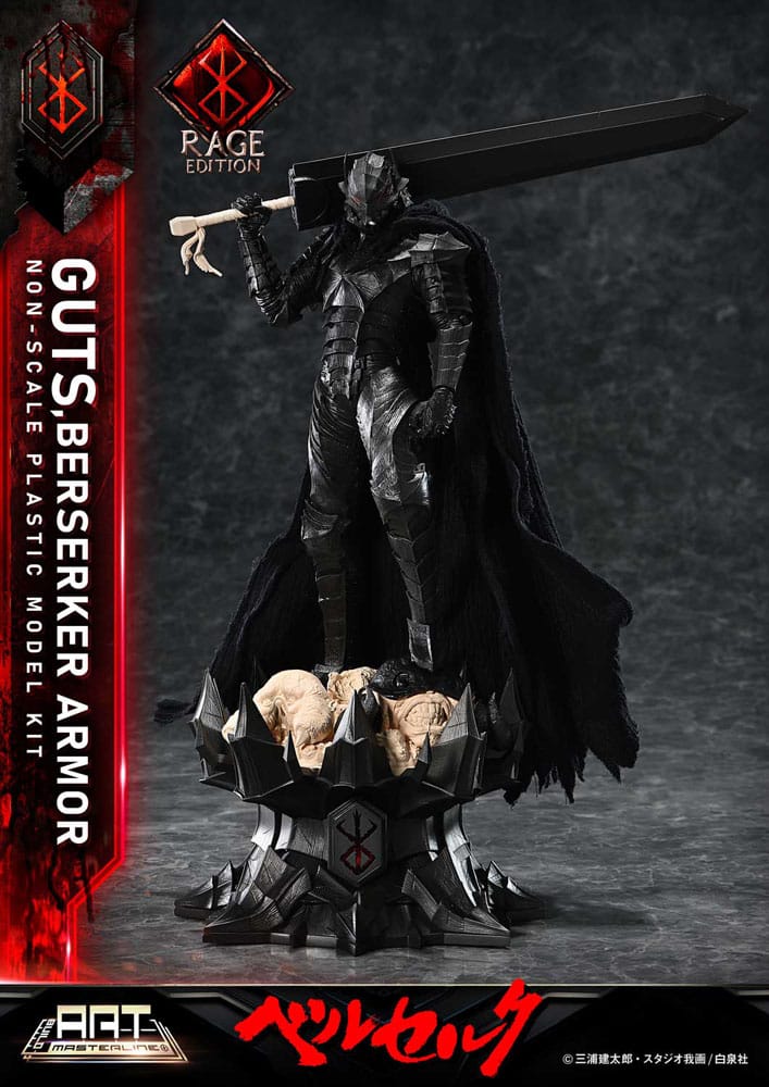 Guts Berserk en Armure du Berserker, kit Build Art Masterline de Prime 1 Studio, 30 cm - vue 10