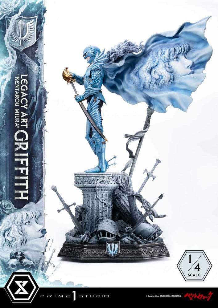 Griffith Berserk, statuette Legacy Art Kentarou Miura à l'échelle 1/4 par Prime 1 Studio