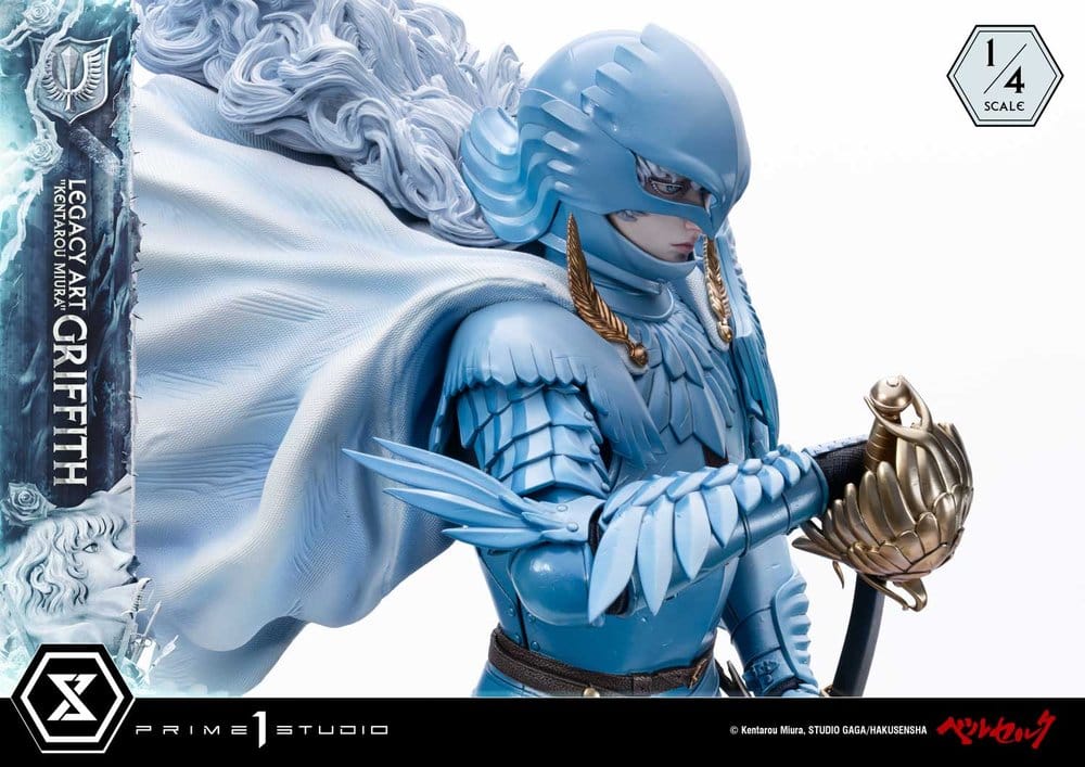 Griffith Berserk, statuette Legacy Art Kentarou Miura à l'échelle 1/4 par Prime 1 Studio - vue 16