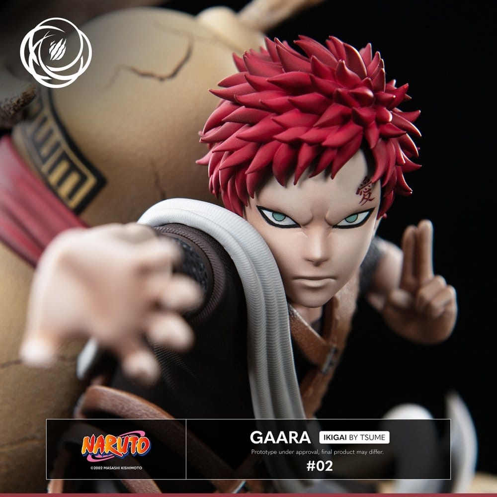 Packaging de la statuette Gaara Naruto IKIGAI 1/6 de Tsume