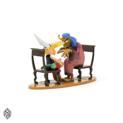 Figurine Pixi Astérix et le mage Iris, détail du mage égyptien