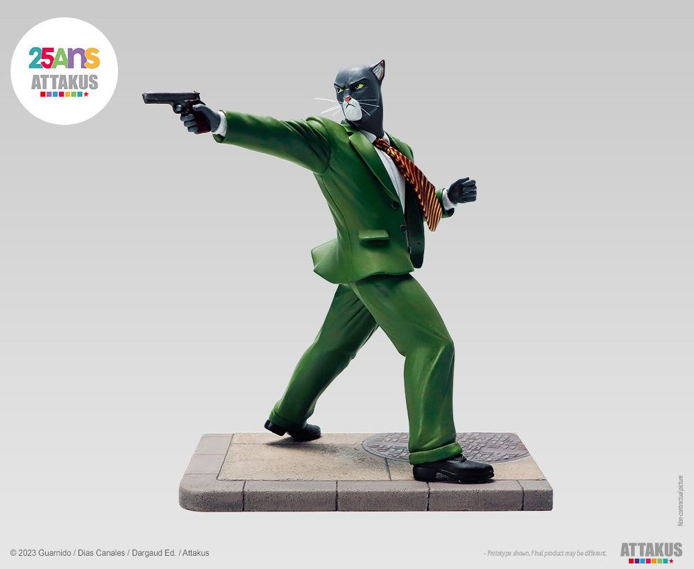 Buste Blacksad : John Blacksad paré à tirer ! Attakus