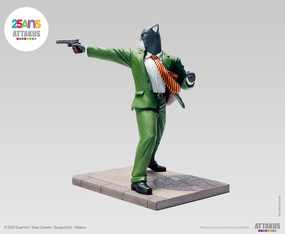 Buste Blacksad : John Blacksad paré à tirer ! Attakus