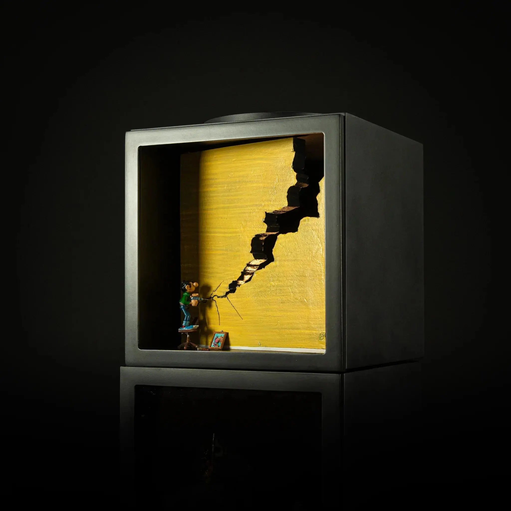 CUBE PIXIRAMA: GASTON LAGAFFE PERCEUSE - La Case Au Tresor