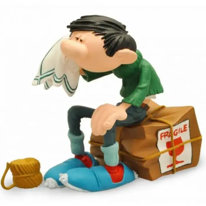 FIGURINE GASTON: CARTON FRAGILE - La Case Au Tresor