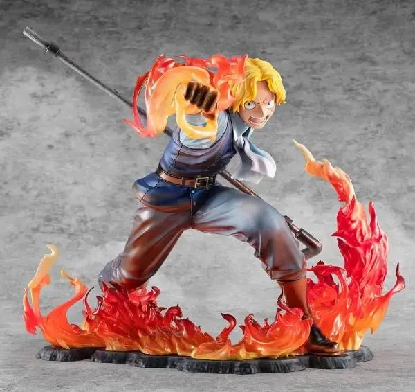 FIGURINE ONE PIECE: P.O.P SABO FIRE LIMITED EDITION - La Case Au Tresor