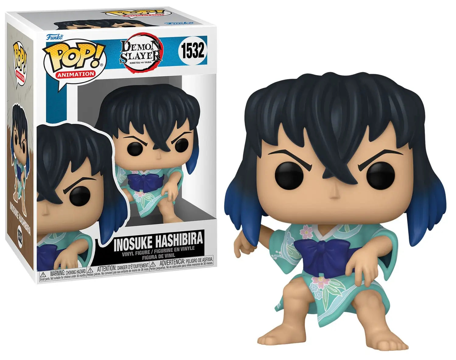 FIGURINE POP - DEMON SLAYER - Inosuke Hashibira (Kimono) 1532 FUNKO