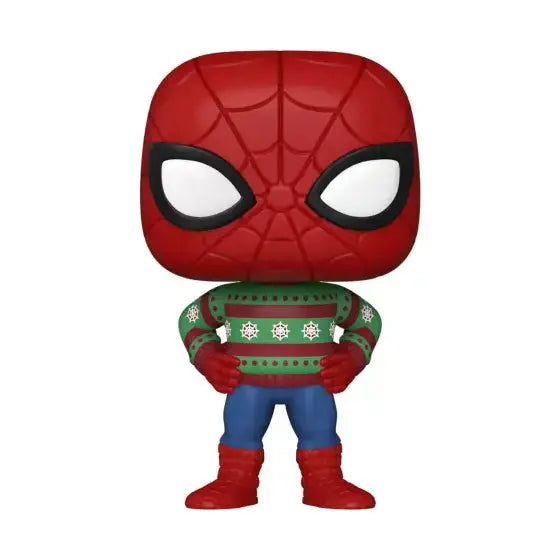 FIGURINE POP : MARVEL - SPIDERMAN NOEL - La Case Au Tresor