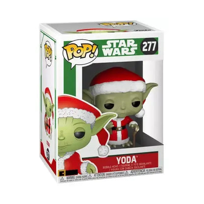 FIGURINE POP: STAR WARS - SANTA YODA - La Case Au Tresor