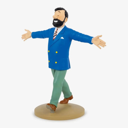 FIGURINE TINTIN - HADDOCK VESTON BLEU - LES BIJOUX DE LA CASTAFIORE - La Case Au Tresor