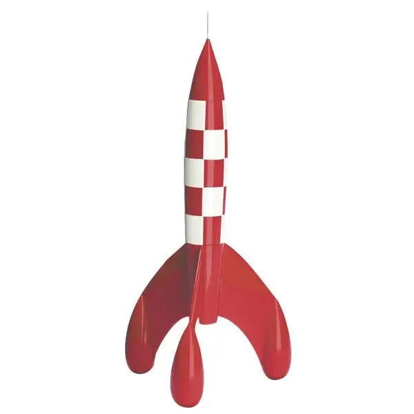 FIGURINE TINTIN: FUSEE 17CM - La Case Au Tresor
