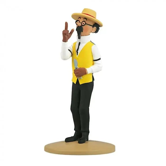 FIGURINE TINTIN: TOURNESOL JARDINIER - La Case Au Tresor