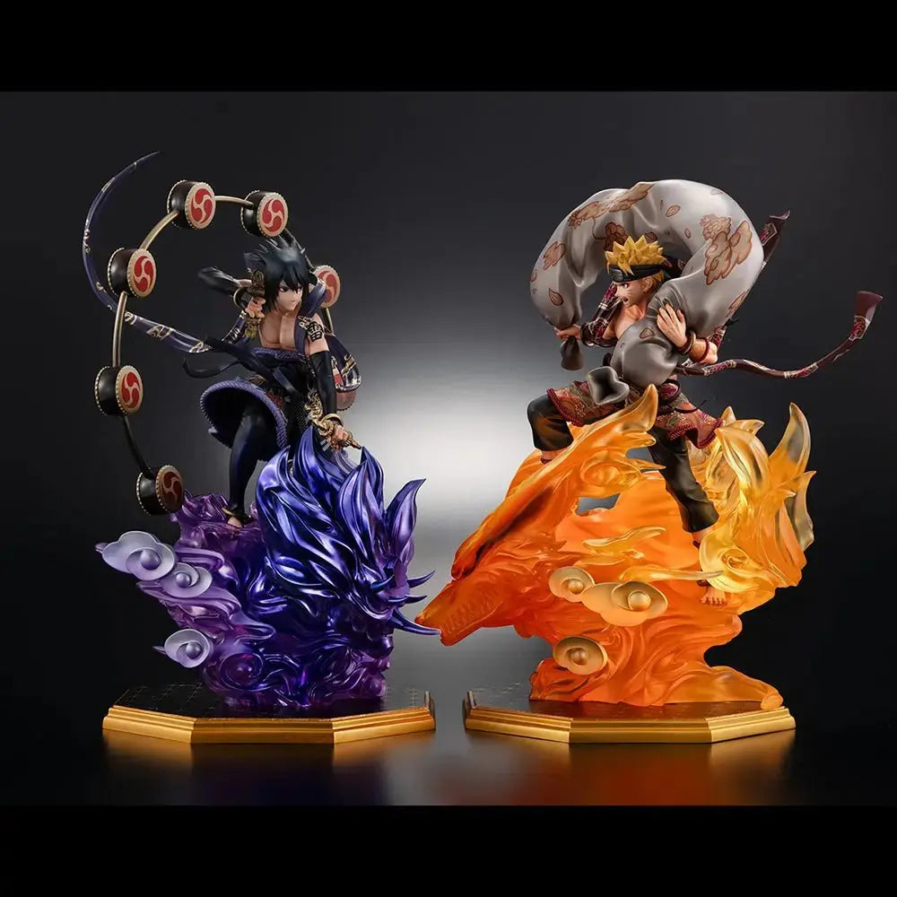 NARUTO SHIPPUDEN FIGURINE PRECIOUS G.E.M. SERIES NARUTO UZUMAKI WIND GOD - La Case Au Tresor