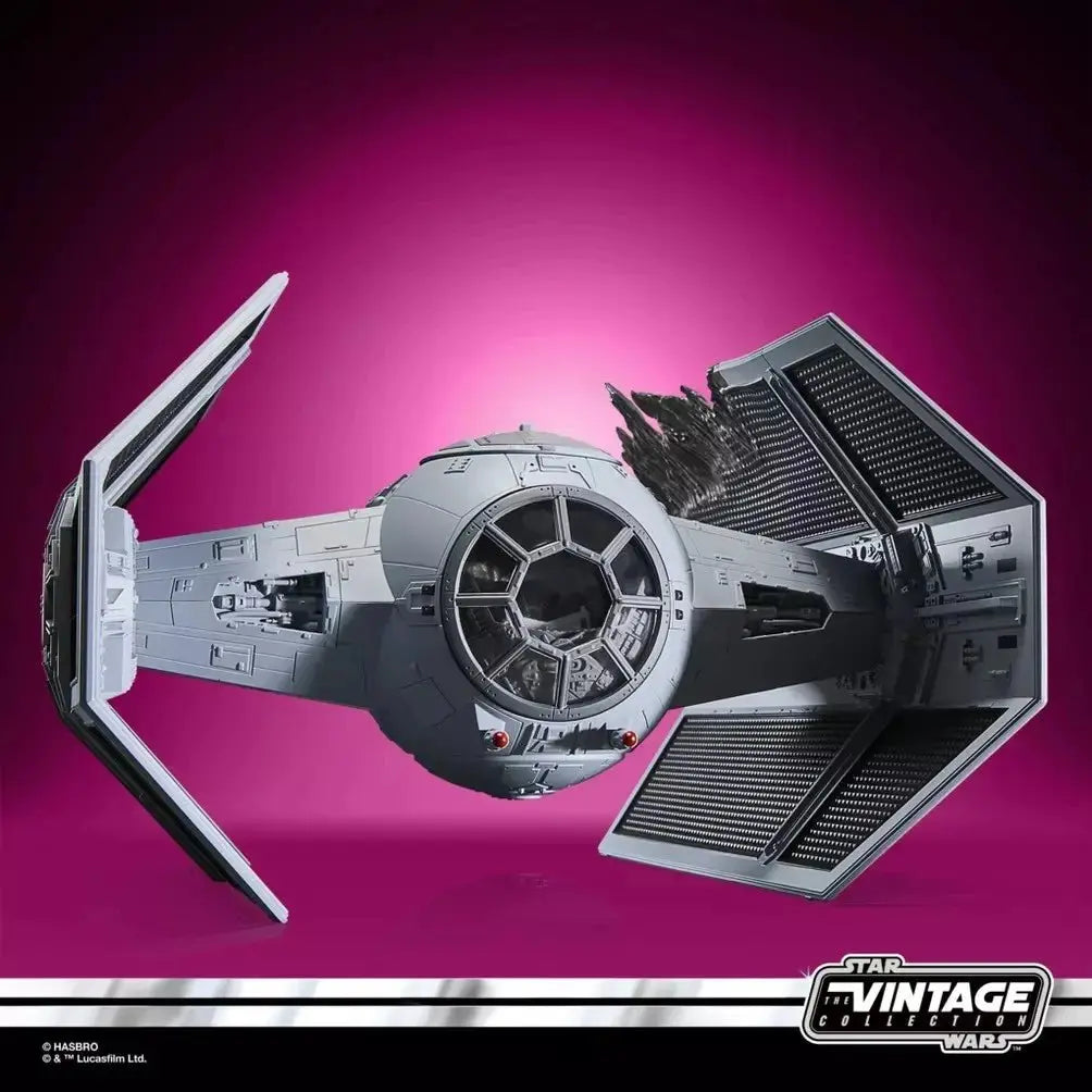 STAR WARS - DARK VADOR ET TIE AVANCE - FIGURINE HASBRO VINTAGE COLLECTION - La Case Au Tresor