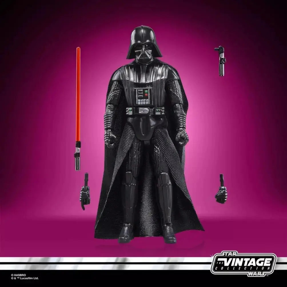 STAR WARS - DARK VADOR ET TIE AVANCE - FIGURINE HASBRO VINTAGE COLLECTION - La Case Au Tresor