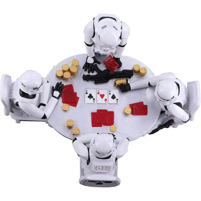 Star Wars Stormtroopers Poker Face Diorama Original - La Case Au Tresor