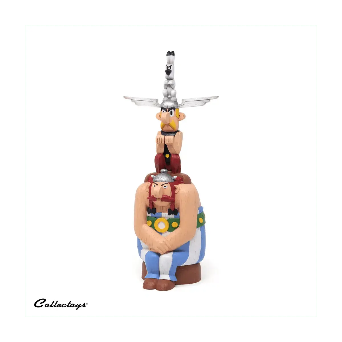 Totem d’Astérix - La grande traversée d'Asterix – Statuette résine Collectoys - La Case Au Tresor