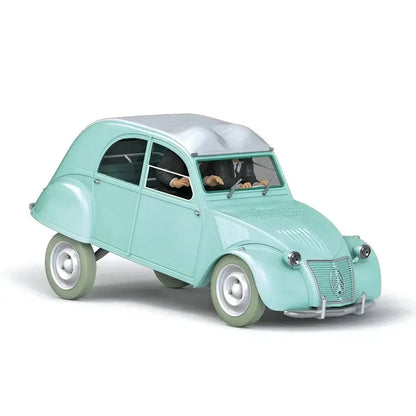 VEHICULE TINTIN - LA 2CV DES DUPONDT 1/24 08 - L'AFFAIRE TOURNESOL - La Case Au Tresor