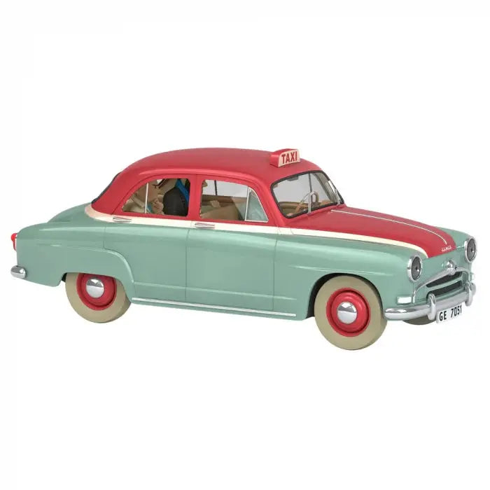 Véhicule TINTIN : Le Taxi Genevois Tintinimaginatio