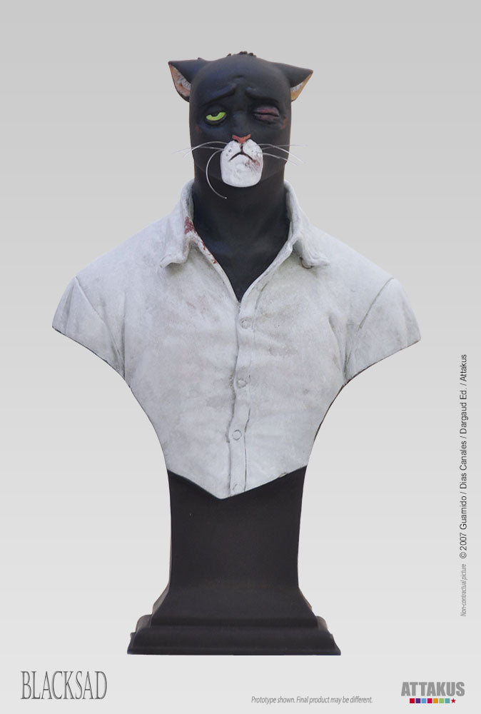 Buste Blacksad : John Blacksad #3 (Gueule cassée) Attakus