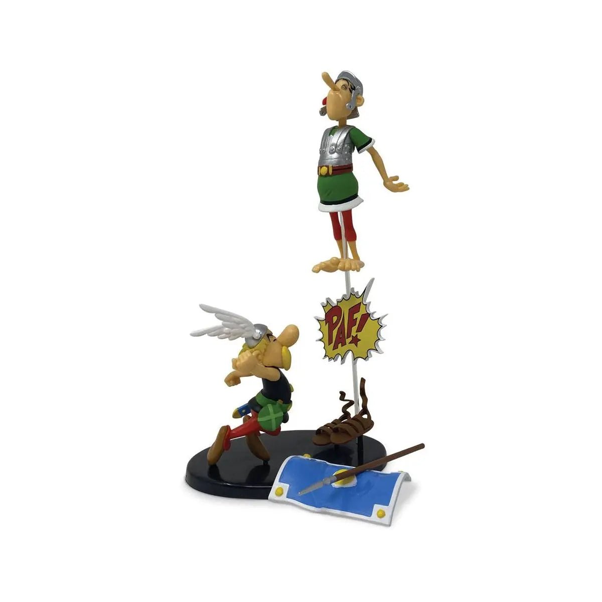 FIGURINE ASTERIX: ASTERIX ET LE ROMAIN PAF - La Case Au Tresor