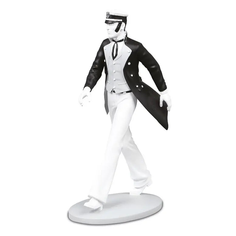 FIGURINE CORTO MALTESE NOIR ET BLANC - La Case Au Tresor