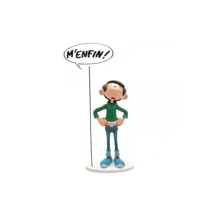 FIGURINE GASTON: BULLE M'ENFIN ! - La Case Au Tresor