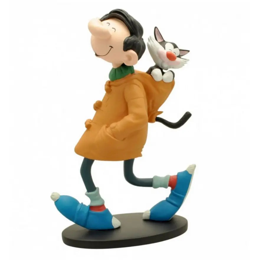 FIGURINE GASTON: GASTON DUFFLE COAT - La Case Au Tresor