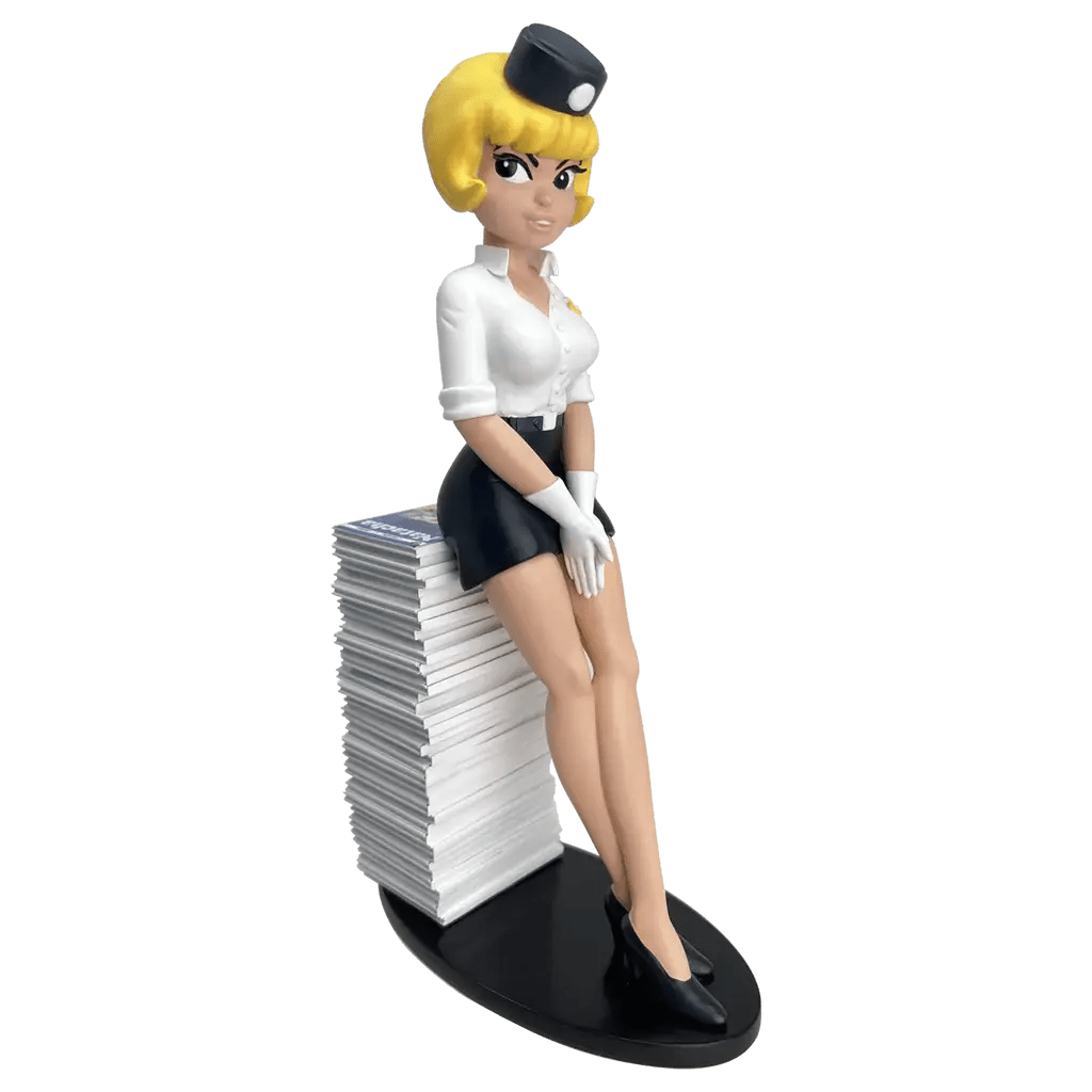 FIGURINE NATACHA PILE D'ALBUMS - La Case Au Tresor