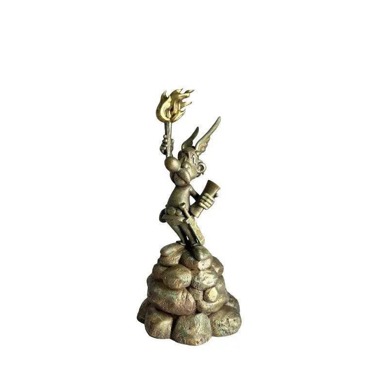 Figurine Pixi Bronze Astérix : LA LIBERTÉ ÉCLAIRANT LE MONDE - La Case Au Tresor