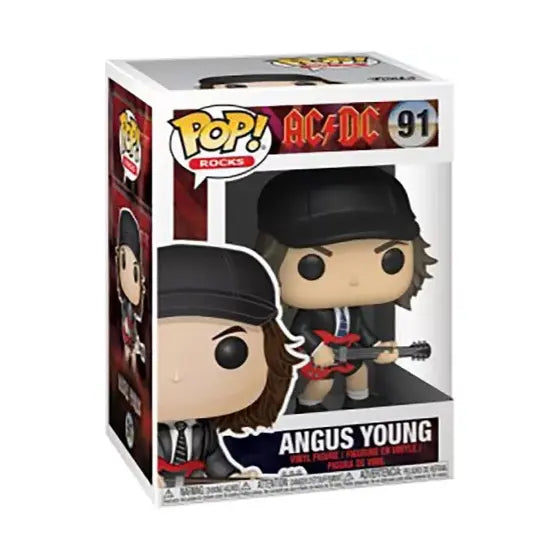 FIGURINE POP: ANGUS YOUNG - AC/DC - La Case Au Tresor