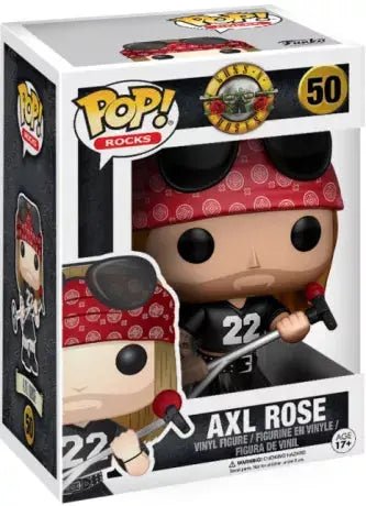 FIGURINE POP: GUNS N' ROSES - AXL ROSE - La Case Au Tresor