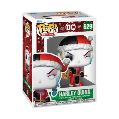 FIGURINE POP: HARLEY QUINN HEROES HOLIDAY - La Case Au Tresor
