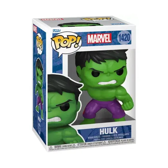 FIGURINE POP: MARVEL - HULK - La Case Au Tresor
