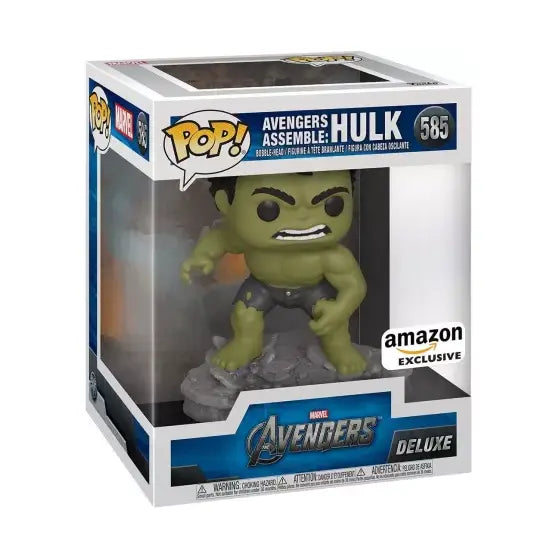 FIGURINE POP: MARVEL - HULK AVENGERS ASSEMBLE - La Case Au Tresor