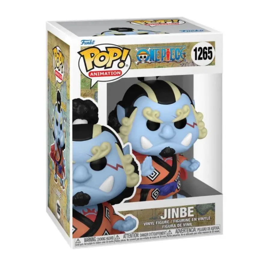 FIGURINE POP: ONE PIECE - JINBE - La Case Au Tresor