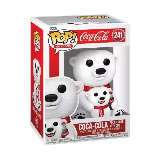 FIGURINE POP: OURS COCA COLA - La Case Au Tresor