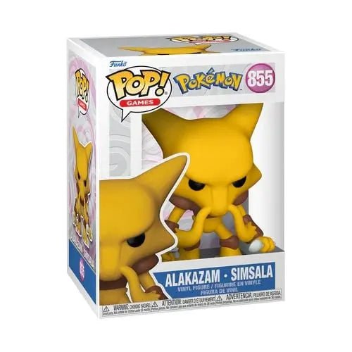 FIGURINE POP: POKÉMON ALAKAZAM - La Case Au Tresor