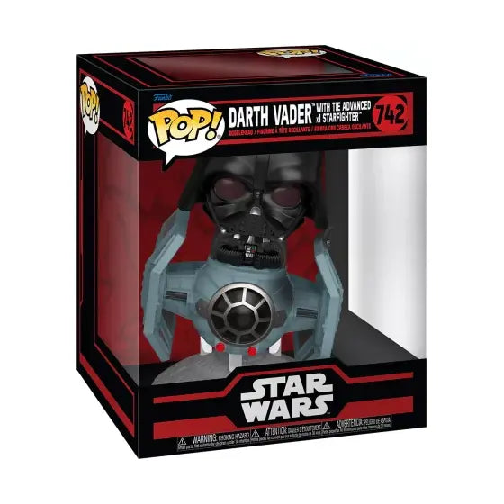 FIGURINE POP: STAR WARS - DARK VADOR TIE ADVANCED X1 - La Case Au Tresor