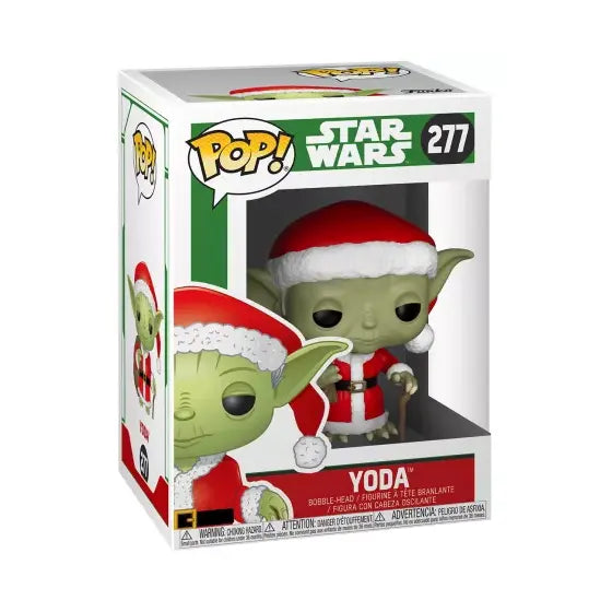 FIGURINE POP: STAR WARS - SANTA YODA - La Case Au Tresor