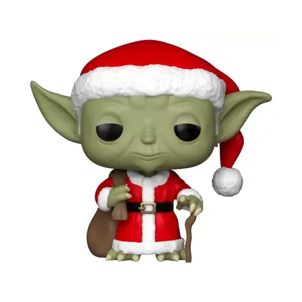 FIGURINE POP: STAR WARS - SANTA YODA - La Case Au Tresor