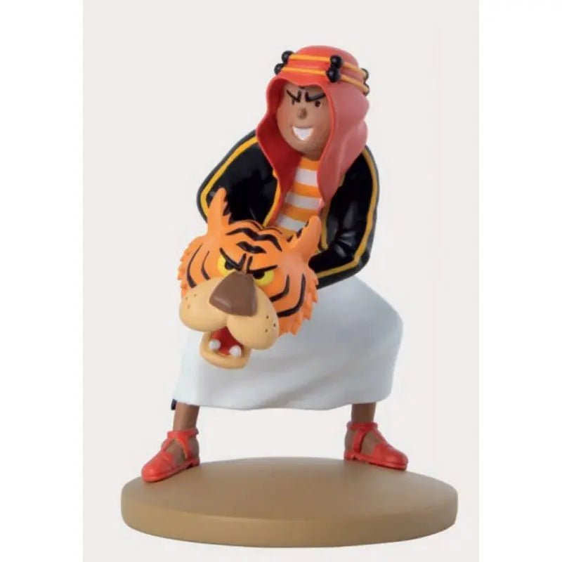 FIGURINE TINTIN: ABDALLAH AU TIGRE - La Case Au Tresor