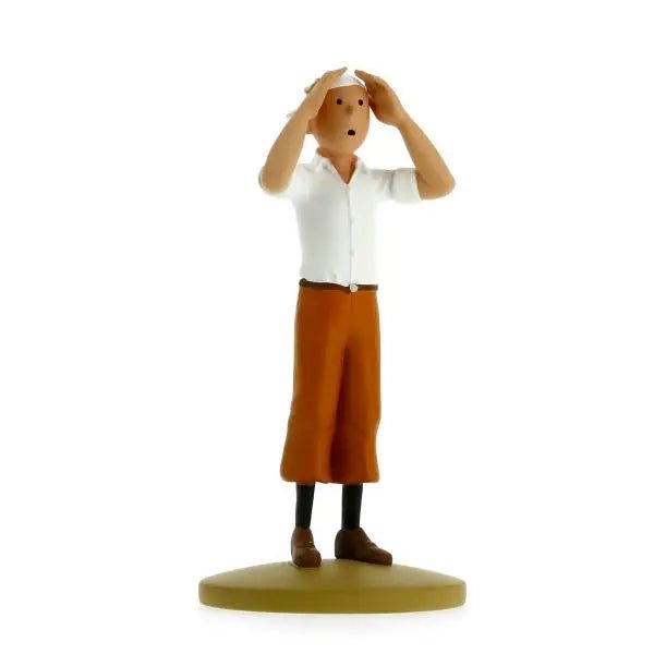 FIGURINE TINTIN DANS LE DESERT - La Case Au Tresor