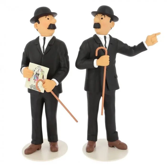 FIGURINE TINTIN: DUPOND ET DUPONT MUSÉE IMAGINAIRE - La Case Au Tresor