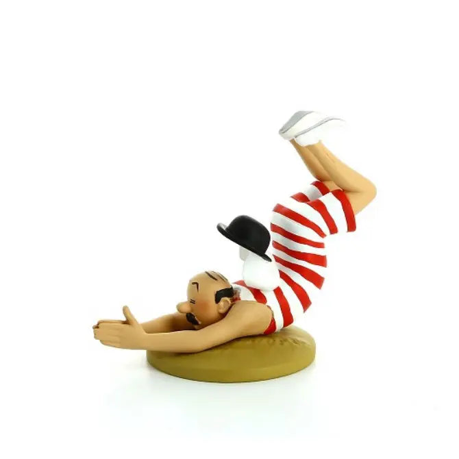 FIGURINE TINTIN: DUPONT BAIGNEUR - La Case Au Tresor