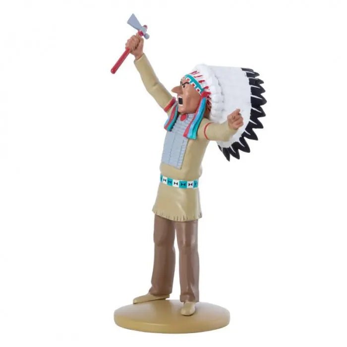 FIGURINE TINTIN: GRAND CHEF INDIEN - La Case Au Tresor