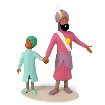 FIGURINE TINTIN: LE MAHARADJAH ET SON FILS MUSÉE IMAGINAIRE - La Case Au Tresor