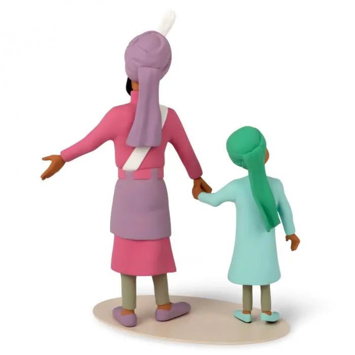 FIGURINE TINTIN: LE MAHARADJAH ET SON FILS MUSÉE IMAGINAIRE - La Case Au Tresor